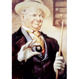 Постер №8 BILLIARD PLAYER 57×85см