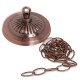 Светильник Alison Red Bronze 5 плафонов, фотография 4