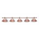 Светильник Alison Red Bronze 5 плафонов, фотография 6