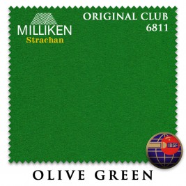 Сукно Milliken Strachan Snooker 6811 Original Club 196см Olive Green