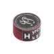 Наклейка для кия Р. Якимова Hk 8 Red ø13,5мм Hard в индивидуальной упаковке 1шт., фотография 3