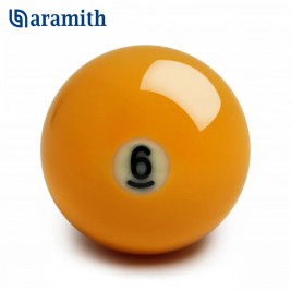 Шар Aramith Premier Pyramid №6 ø68мм желтый