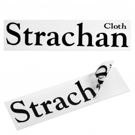 Стикер Strachan Cloth самоклеящийся 23,3 x 5,3см черный
