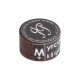 Наклейка для кия Р. Якимова M+ k 8 Light Brown ø13,5мм Medium+ в индивидуальной упаковке 1шт., фотография 3