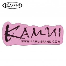 Нашивка Kamui самоклеющаяся 9×3,5см розовая