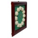 Часы Fortuna Бильярд SR4665 махагон 43x43см, фотография 8