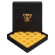 Наклейка для кия Taom 2.0 Break&Jump Yellow ø14мм 1шт., фотография 6