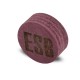 Наклейка для кия многослойная ESB Pro+ красная ø13 мм Нard+ 1шт., фотография 2