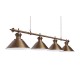 Светильник Fortuna Toscana Bronze Antique  4 плафона, фотография 4