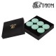 Мел Taom Chalk Snooker 2.0 Green 6шт., фотография 3
