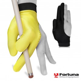 Перчатка Fortuna Classic желтая/черная левая S