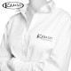 Нашивка Kamui самоклеящаяся 9×3,5см белая, фотография 2