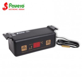 Электронный термостат Favero Termodelta 230V черный