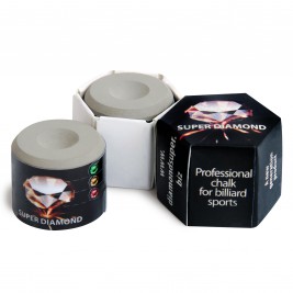 Мел Super Diamond Grey круглый 1шт.