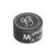 Наклейка для кия Р. Якимова Mk 7 Black ø13,5мм Medium в индивидуальной упаковке 1шт., фотография 4