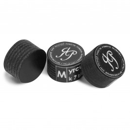Наклейка для кия Р. Якимова Mk 7 Black ø13,5мм Medium в индивидуальной упаковке 1шт.