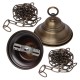 Светильник Fortuna Modena Bronze Antique  4 плафона, фотография 8
